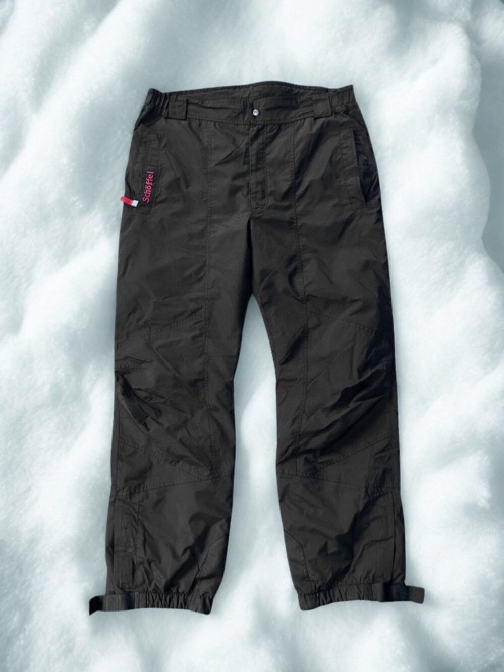 Schoffel Whistler II Gore-Tex Ski Pants Men's 38x32 Black Insulated Snow Bib EUC
